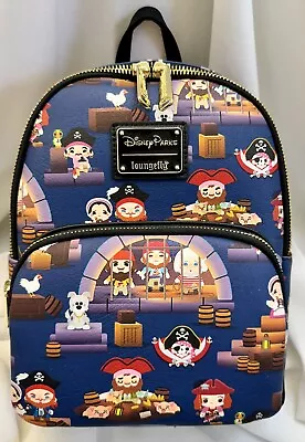 NWT! Loungefly DISNEY PARKS Pirates Of The Caribbean Mini Backpack Ride Scenes • $75