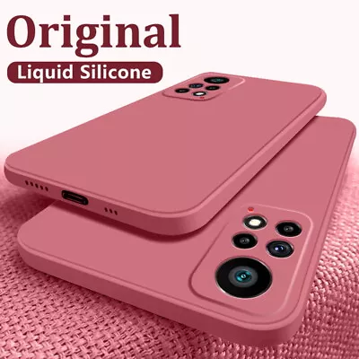 For Xiaomi 13T Redmi Note 11 9s Pro Mi 11T 10T Liquid Silicone Soft Case Cover • $4.70