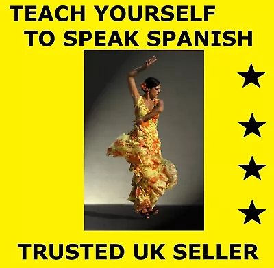 (D024) Learn To Speak Spanish Language Course - Instrucional DVD • £3.75