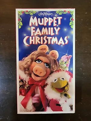 Muppet Family Christmas VHS Jim Henson 1987 TV Movie Classic Holiday 80's • $4.99
