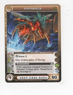 Chaotic Creature Card Danian Irrabeq Max Energy • $3.25