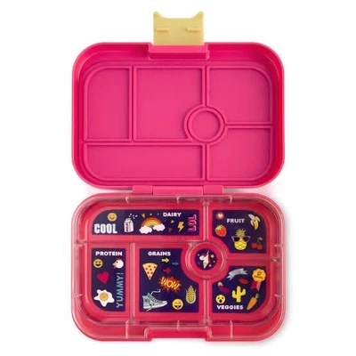 $29.95 • Buy Yum Box Leakproof Bento (Snack Size) 6 Compartment Lunchbox- Kawaii Pink