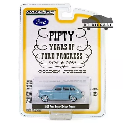 1946 FORD SUPER DELUXE FORDOR 1/64 50 Of FORD PROGRESS GOLDEN JUBILEE 28140 A • $7.45