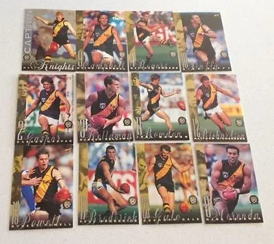 $9.95 • Buy 1998 Afl Select Signature Series Richmond Tigers 12 Card Common Team Set