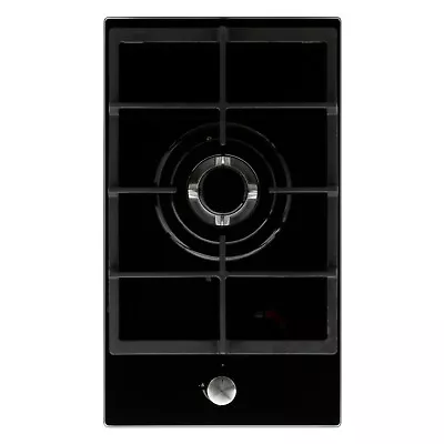 £69.99 • Buy Cookology GGH301BK 30cm Gas On Glass Hob, Wok Burner With Cast Iron Pan Supports
