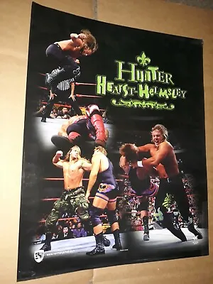 WWF DX Triple H Hunter Hearst 16x20 Vintage 1999 Poster Minor Damage OOP RARE • $24.99