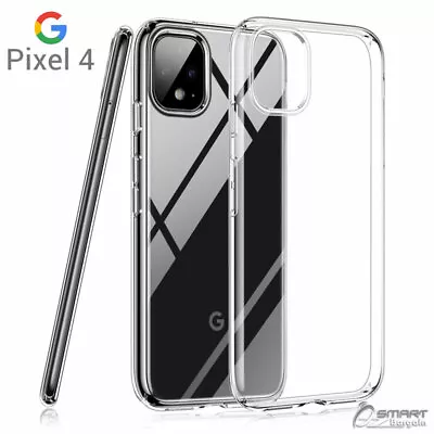 Clear Gel TPU Jelly Soft Flexible Case Cover For Google Pixel4 / Pixel 4 XL • $4.99