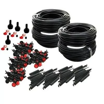 £22.99 • Buy 92 Mtr Micro Irrigation Watering Automatic Garden Plant Greenhouse Water System