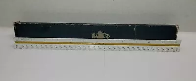 Vintage Lietz 2362P 2362-P Plastic Triangular Scale Drafting Ruler With Case • $16.99