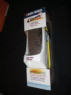 Black & Decker Gizmo Cordless Grater Shredder Shaver Kitchen Tool Model GG200 • $17.99