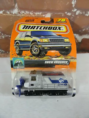 Vtg Matchbox NOS *SNOW GROOMER* 99edition~Detailed~ho Train~Collector • $19.53