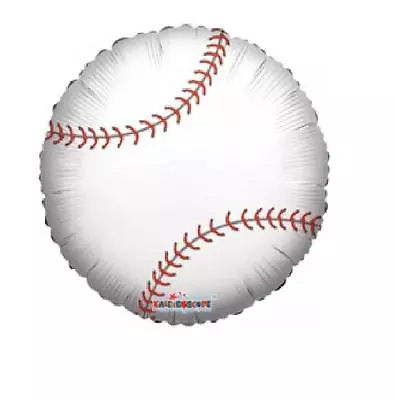 Balloon 18  BASEBALL Sports Mylar Foil Party Birthday Supplies Gifts  • $2.95