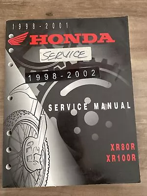 OEM Honda Factory Service Shop Repair Manual 1998-2001 XR80R XR100R 61KN453 • $80