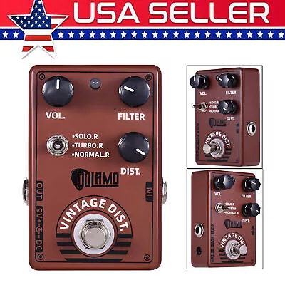 D-11 Vintage Distortion Guitar Effect Pedal True Bypass For Electric Guitar P1C1 • $21.99