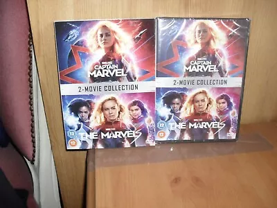 Captain Marvel/The Marvels: 2-Movie Collection [12] DVD Sealed • £5.99