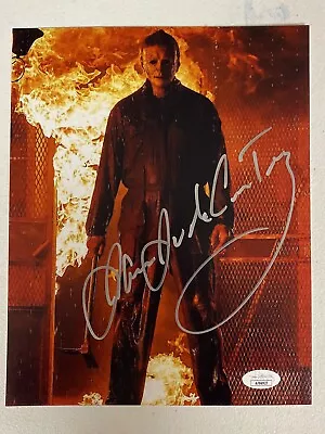 Michael Myers James Jude Courtney Signed Autographed Photo Proof Jsa Coa Af66927 • $75