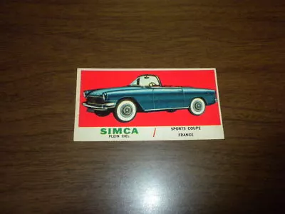 SPORTS CARS #31 Trading Card Topps 1961 Foreign And U.S.A. • $12.50