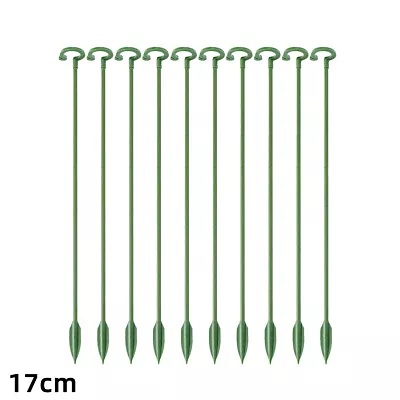 10x Plant Support Set Flower Plant Stakes Sticks For Single Stem Plants Garden • £3.50