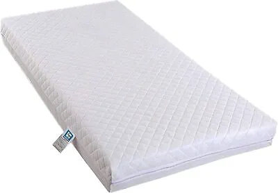 New Quilted Thick Baby Toddler Cot Bed Foam Mattress Breathable All Sizes • £31.99