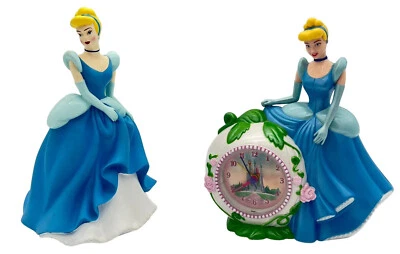 $19.99 • Buy Vintage 1994 Disney Cinderella Alarm Clock Coin Bank Plus Additional Coin Bank