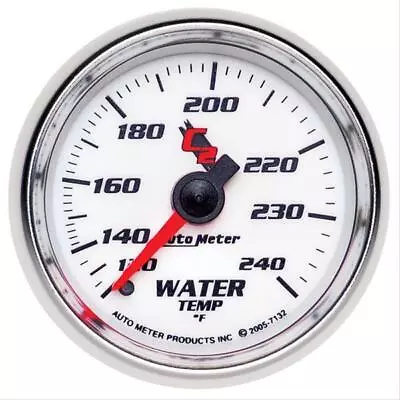 Autometer C2 Mechanical Water Temperature Gauge 2 1/16  Dia 7132 • $115.99