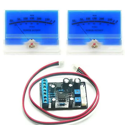 2x McIntosh Classic Blue VU Panel Meter DB Auido Power Amplifier W/ Driver Board • $47.74