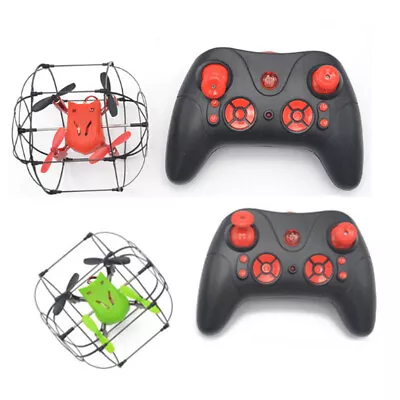 Drone Quadricopter Flying Ball Radio Control 2.4 GHZ 6 Axis Gyro (Green Or Red) • £13.72