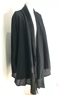 BNWT Elm Design Folded Linen Tunic Open Front Jacket Cardigan Small 1 NEW • $116.29