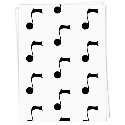 'Music Note' Gift Wrap / Wrapping Paper / Gift Tags (GI024348) • £3.99