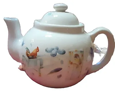 Hallmark Marjolein Bastin Nature's Blues Ceramic Teapot • $20