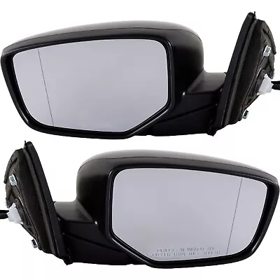 Mirror Power Pair For 2013-2016 Honda Accord Sedan Manual Folding Paintable • $78.04