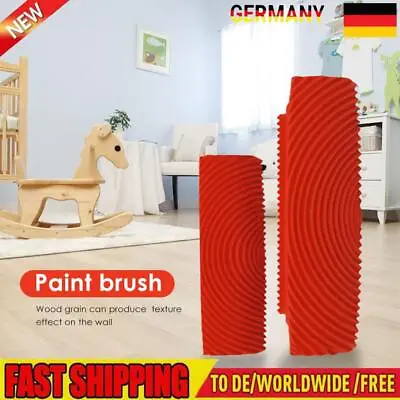 2pcs Wall Paint Runner Roller Brushes Household Wall Decorative DIY Tools Set • £6.26