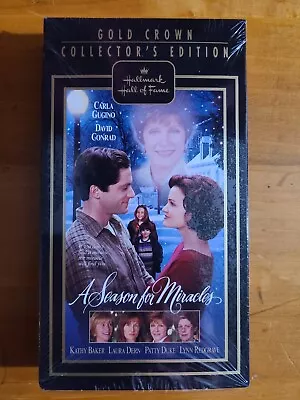 Hallmark Hall Of Fame Gold Crown Collectors Edition  A Season For Miracles  VHS • $7.99