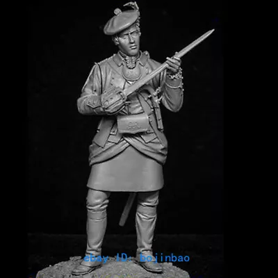 1/24 Scale Military Commander Resin Figure Model Kits Unpainted Unassembled GK • $26.59