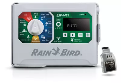 Rain Bird ESP-ME3 (4-22 Zone) Modular Irrigation Controller + LNK2 WiFi Module • $478.35