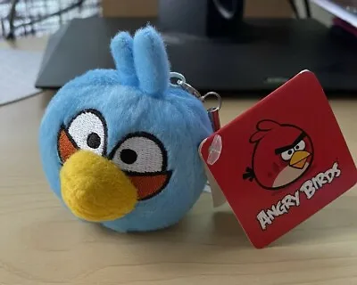 Angry Birds Plush Blue Bird Cellphone Charm Accessory • $13.95