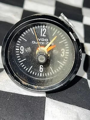 Original VDO QUARTZ ZEIT Clock Porsche 924 VW Audi 321 919 203 • $25