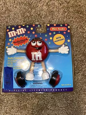 $15.99 • Buy Radio Shack M & M Mini Radio With Headphones New In Box