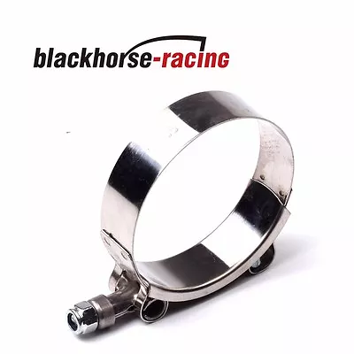 Stainless Steel T-Bolt Hose Clamp Size # 76 Fit 3  ID Hose Range: 3.25  - 3.58  • $4.64