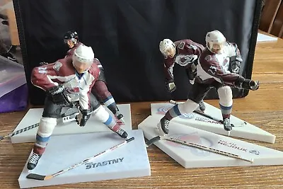 HEJDUK TANGUAY STASTNY SELANNE - McFarlane NHL - COLORADO AVS  - LOOSE 4 ITEM • $69.99