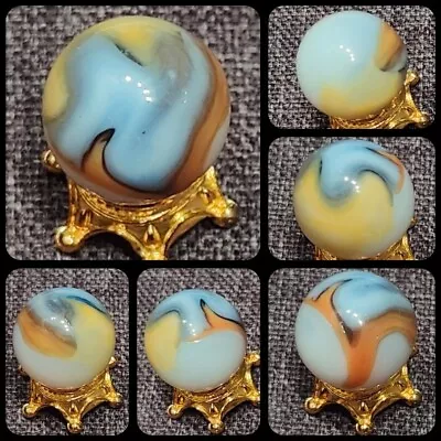 ☪️Vintage .64  Stunning Vitro Agate Opal Marble NM☪️ • $9.99