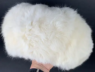 Bonwit Teller Pillbox White Fox Fur Vintage Ladies Hat 1960's Fits Small Head • $74.49