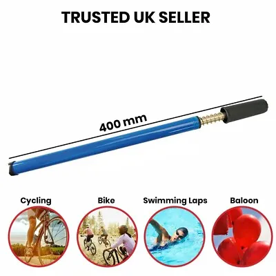 Portable Bike Pump Bicycle Tire Inflator Aluminum Alloy Foot Pump Presta Valve  • £8.99