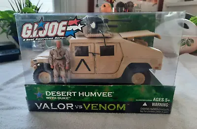 2004 Hasbro G.I. JOE VvV Desert Humvee With Duke V.19 NISB • $120