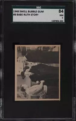 1948 Swell Babe Ruth Story #8 Baseball's Famous Deal SGC 7 Pop 1 HIGHEST GRADED! • $299.99