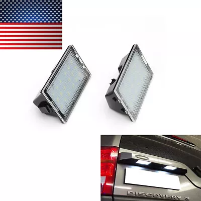  For Land Rover Discovery 04-17 Fit Rear Led License Number Plate Lights Lamps • $15.45