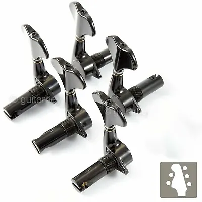 NEW Gotoh GB707 5-String Bass Machine Heads Set L2+R3 TUNERS 2x3 - BLACK • $69.95