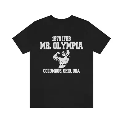 Mr. Olympia T-Shirt 1979 Bodybuilding Contest Arnold Classic Vintage Tee Shirt • $26.83