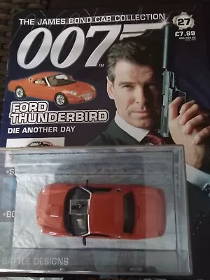 James Bond Car Collection 27 Ford Thunderbird  • $16