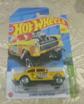 Hot Wheels  Gassers  -  '55 Chevy' Bel Air Gasser   -110/250 • $3.50